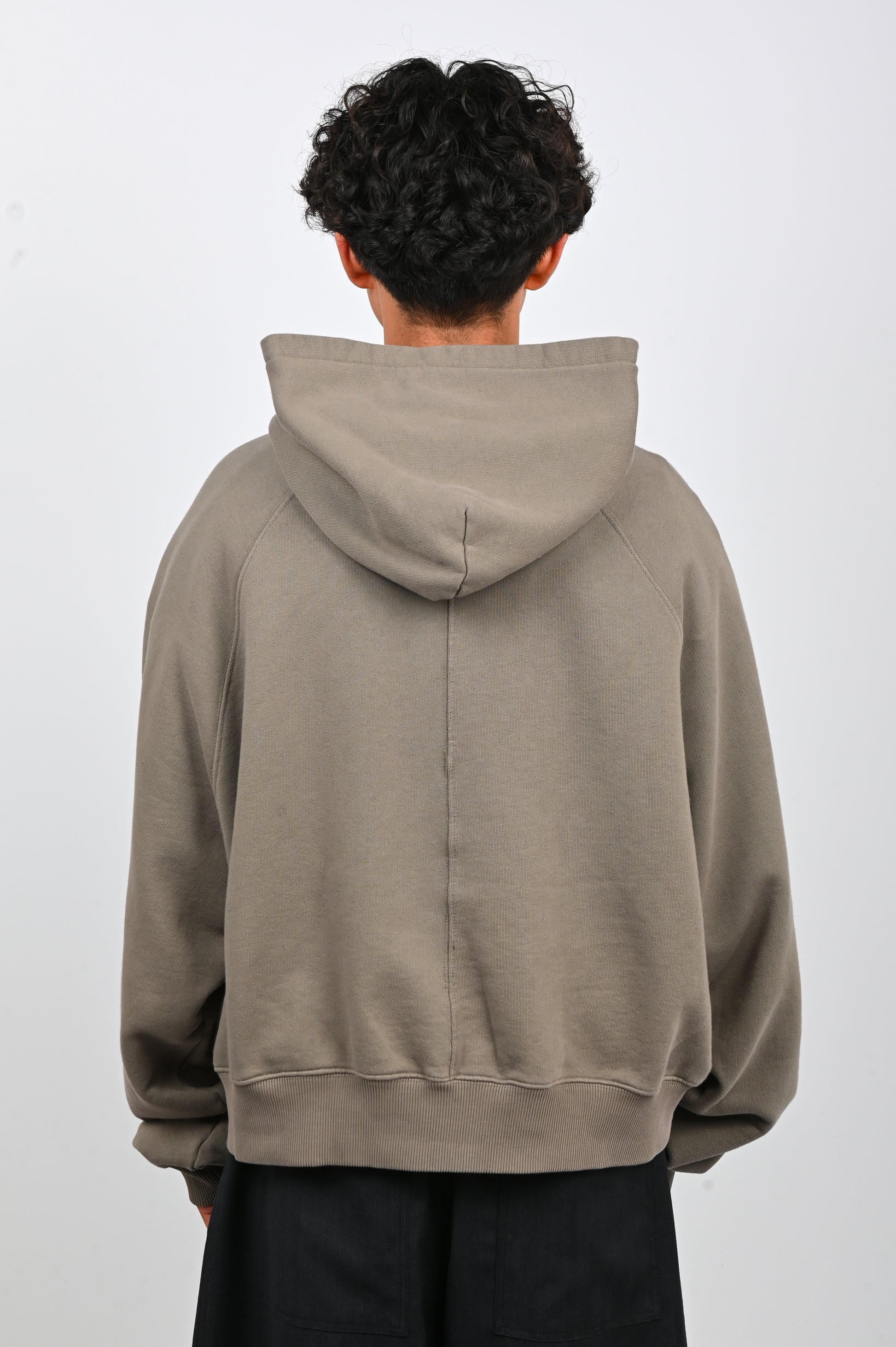 Sacred Archive 'Uniform' Hooded Jumper in Nickel