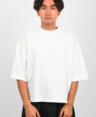 Sacred Archive 'Brut' T-Shirt in Milk