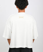 Sacred Archive 'Brut' T-Shirt in Milk
