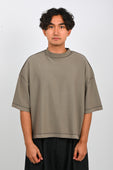 Sacred Archive 'Brut' T-Shirt in Nickel