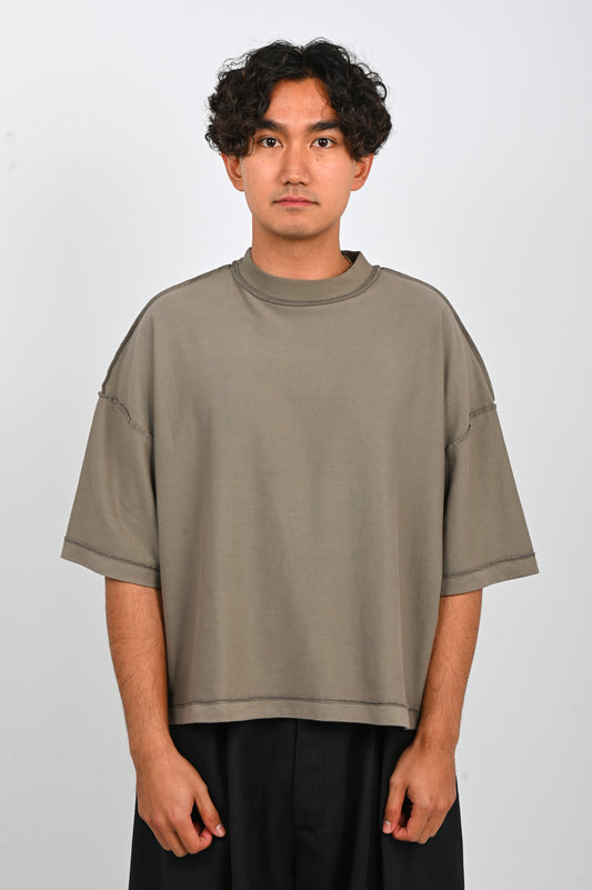 Sacred Archive 'Brut' T-Shirt in Nickel