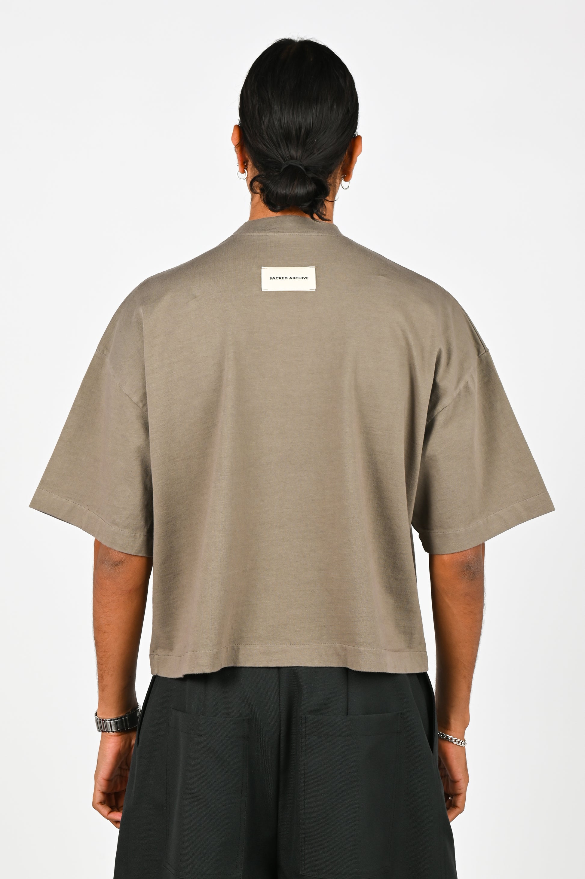 Sacred Archive 'Uniform' T-Shirt in Walnut