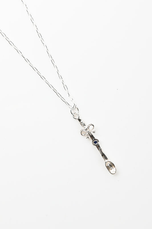 Sacreflux 'Bow' Spoon Necklace