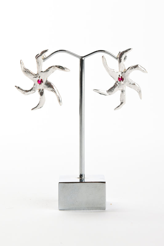 Sacreflux 'Spiral Stud' Earrings #1