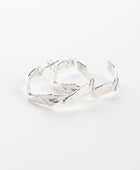 Sacreflux 'Ribbon' Hoop Earrings