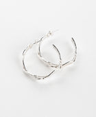Sacreflux 'Ribbon' Hoop Earrings