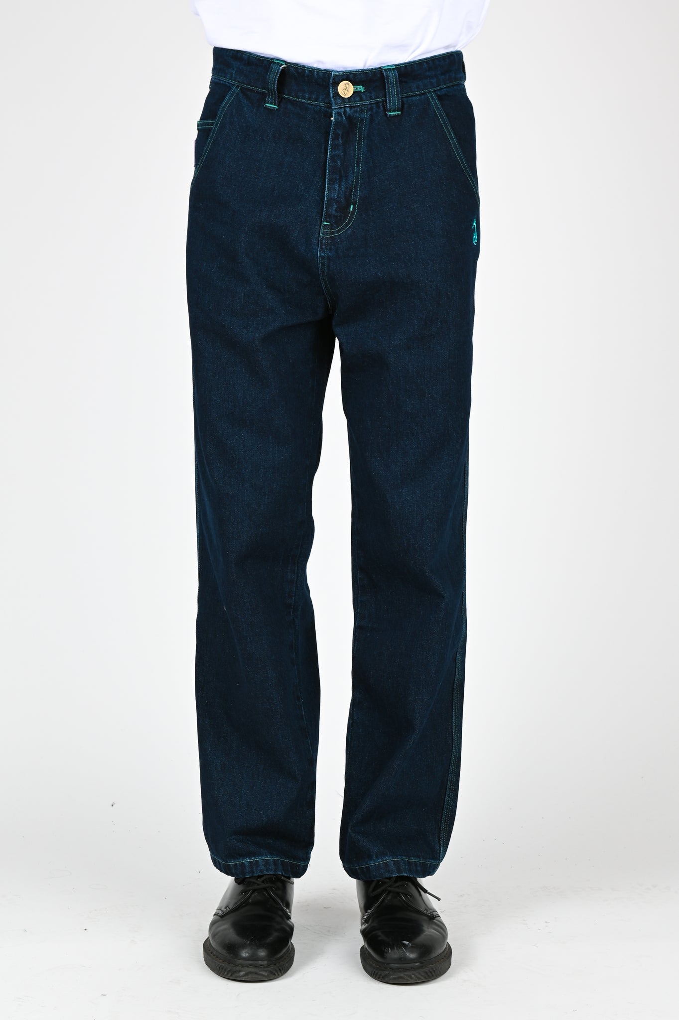 The Snake Hole 'Screw Loose' Jeans In Indigo