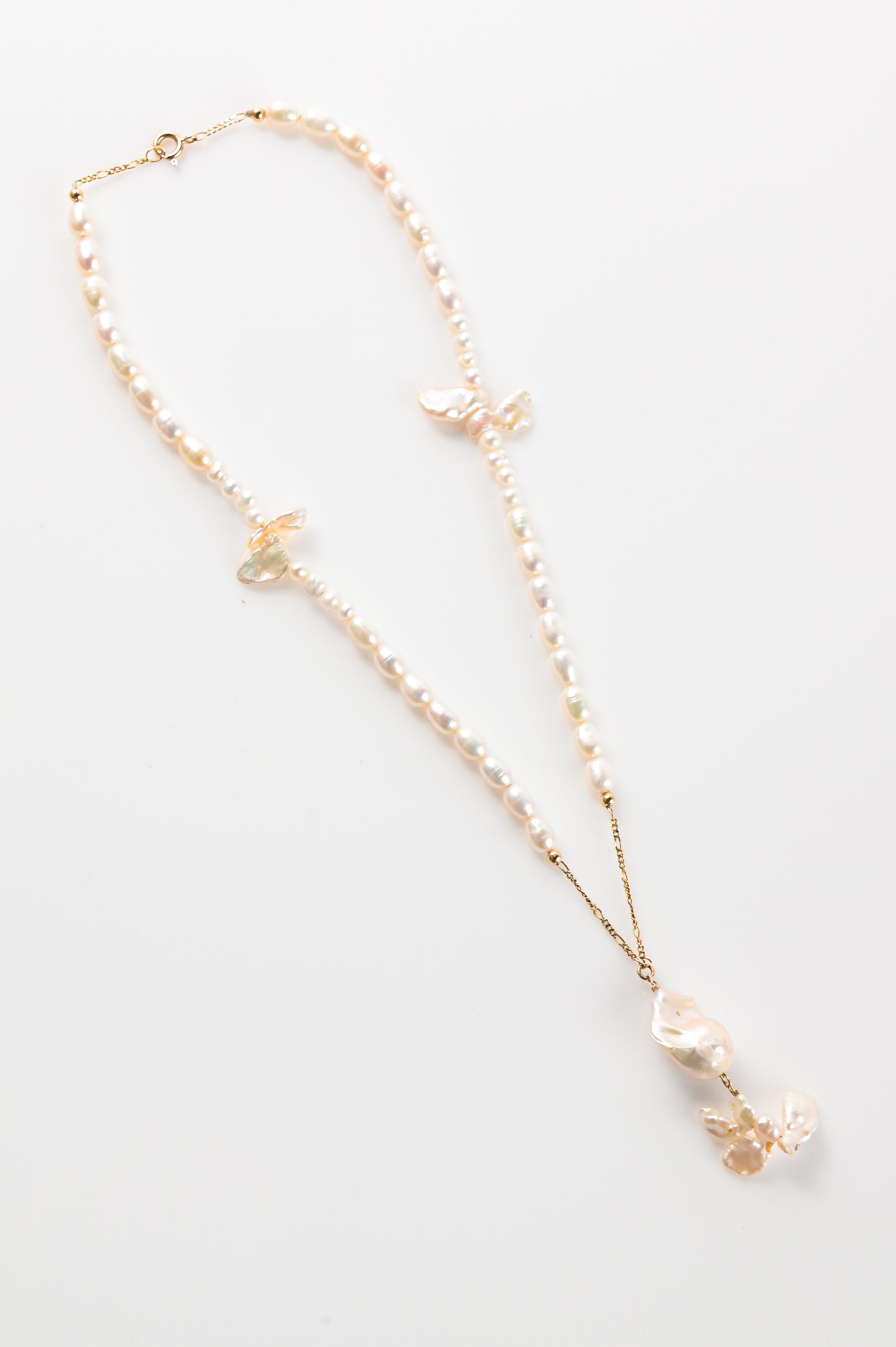 Soft Modality 'Nuture' Necklace In 9ct Gold