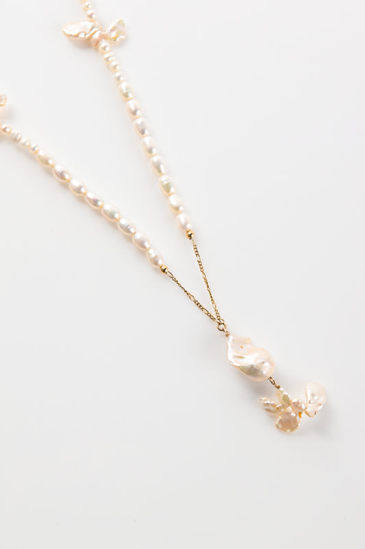 Soft Modality 'Nuture' Necklace In 9ct Gold
