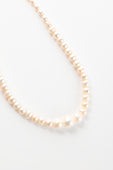 Soft Modality 'Ripple' Necklace In 9ct Gold