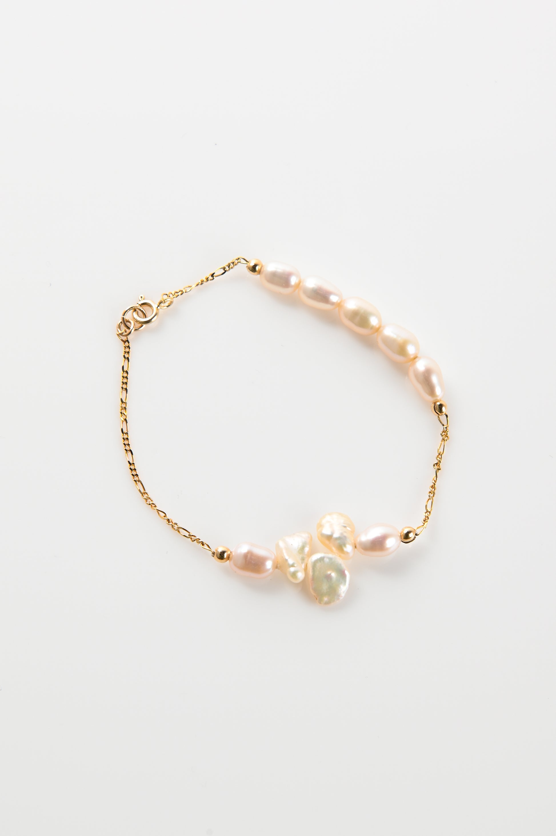 Soft Modality 'Fleur' Bracelet In 9ct Gold