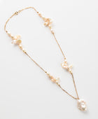 Soft Modality 'Vine' Necklace In 9ct Gold