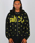Soliela 'Polka' Hoodie in Black