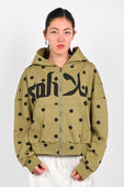 Soliela 'Polka' Hoodie in Khaki
