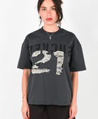 Sucker '21' Tee in Off White