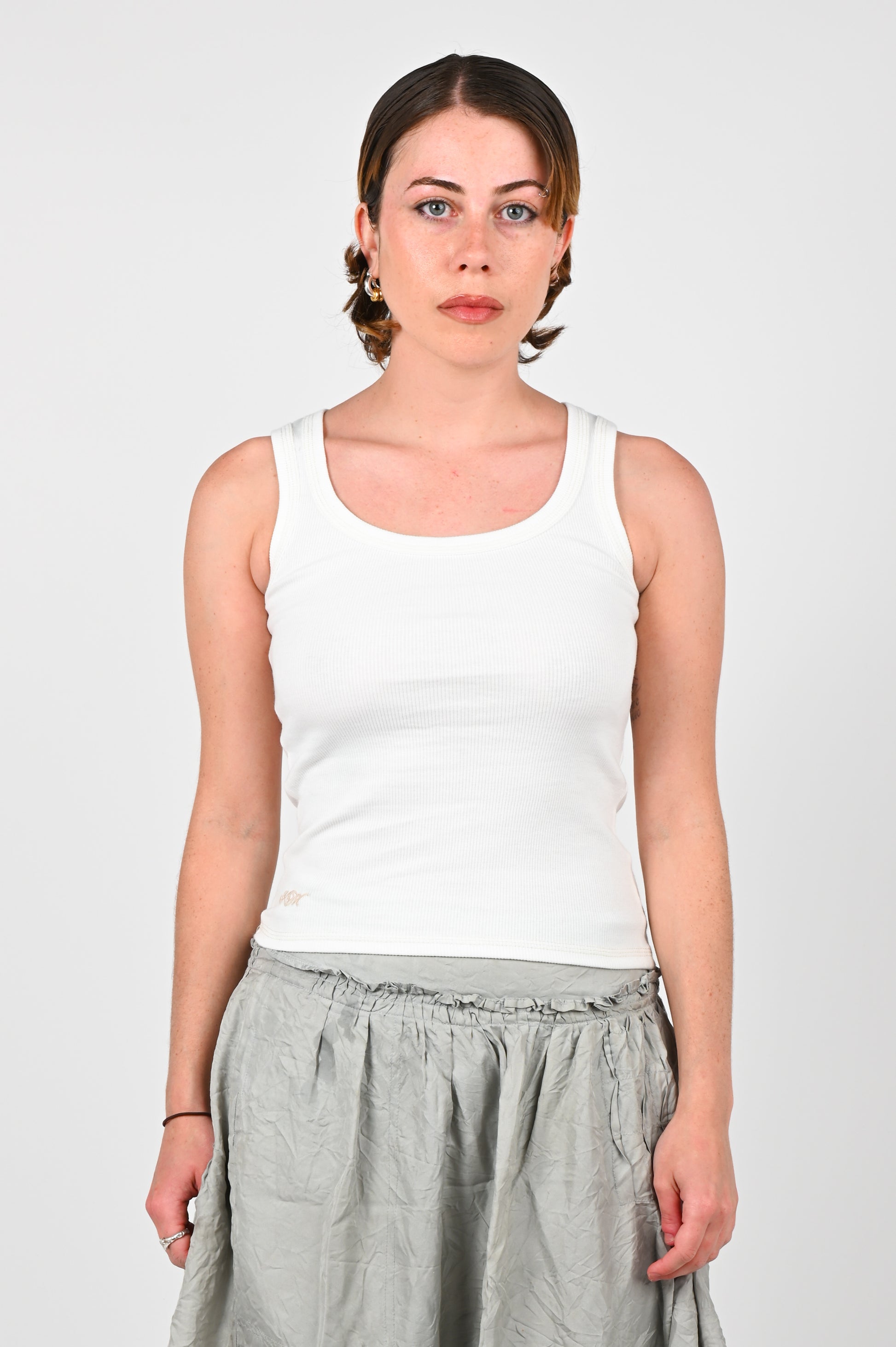 Kernemilk 'Lua' Tank in White