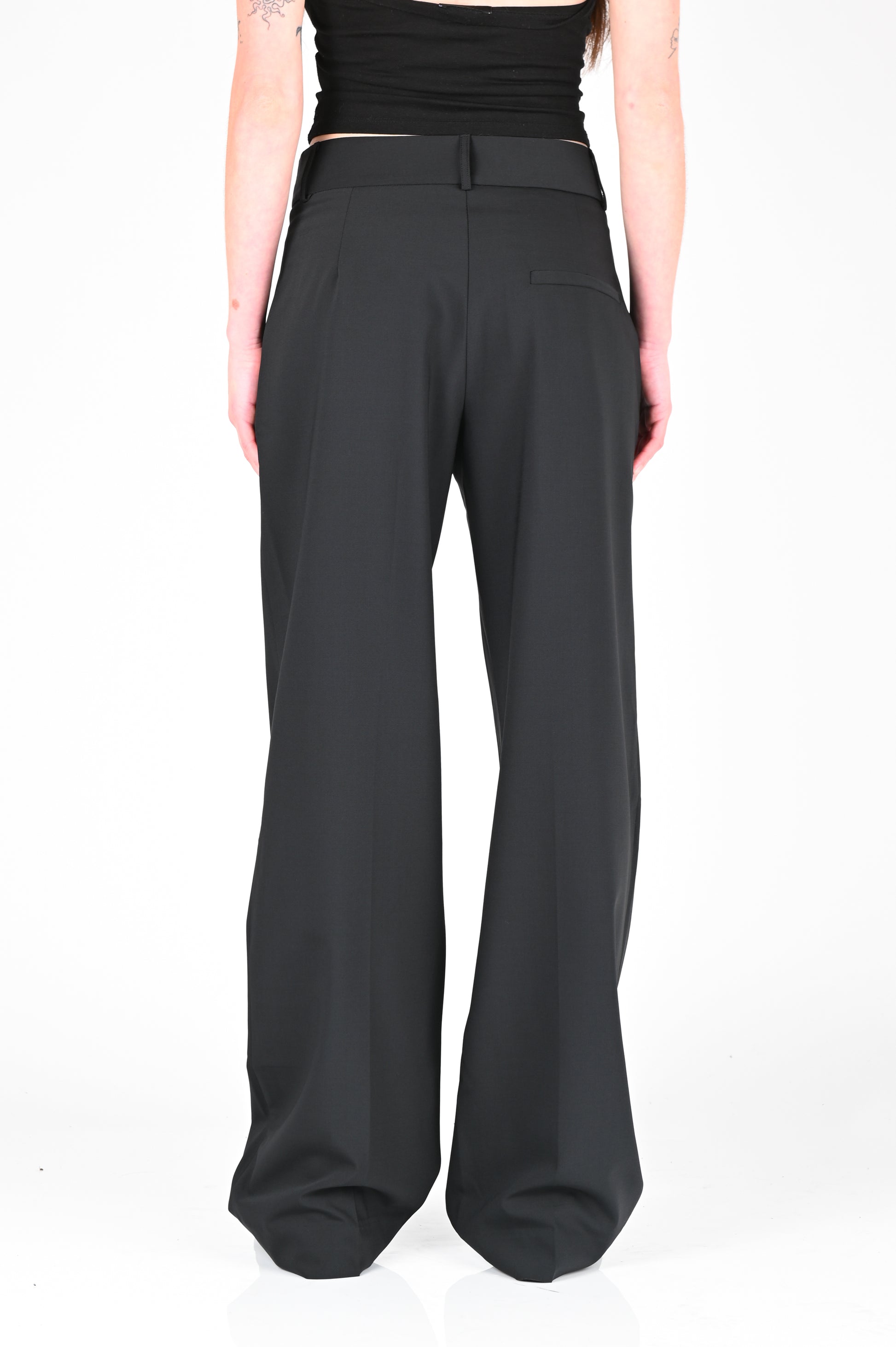 Sister 'Sade' Tailored Pants in Black Onyx