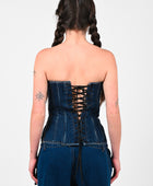 KOURH 'Nobilis' Denim Corset