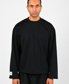 Sucker 'Wide Arm' Longsleeve in Black