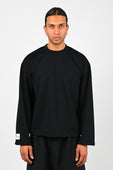 Sucker 'Wide Arm' Longsleeve in Black