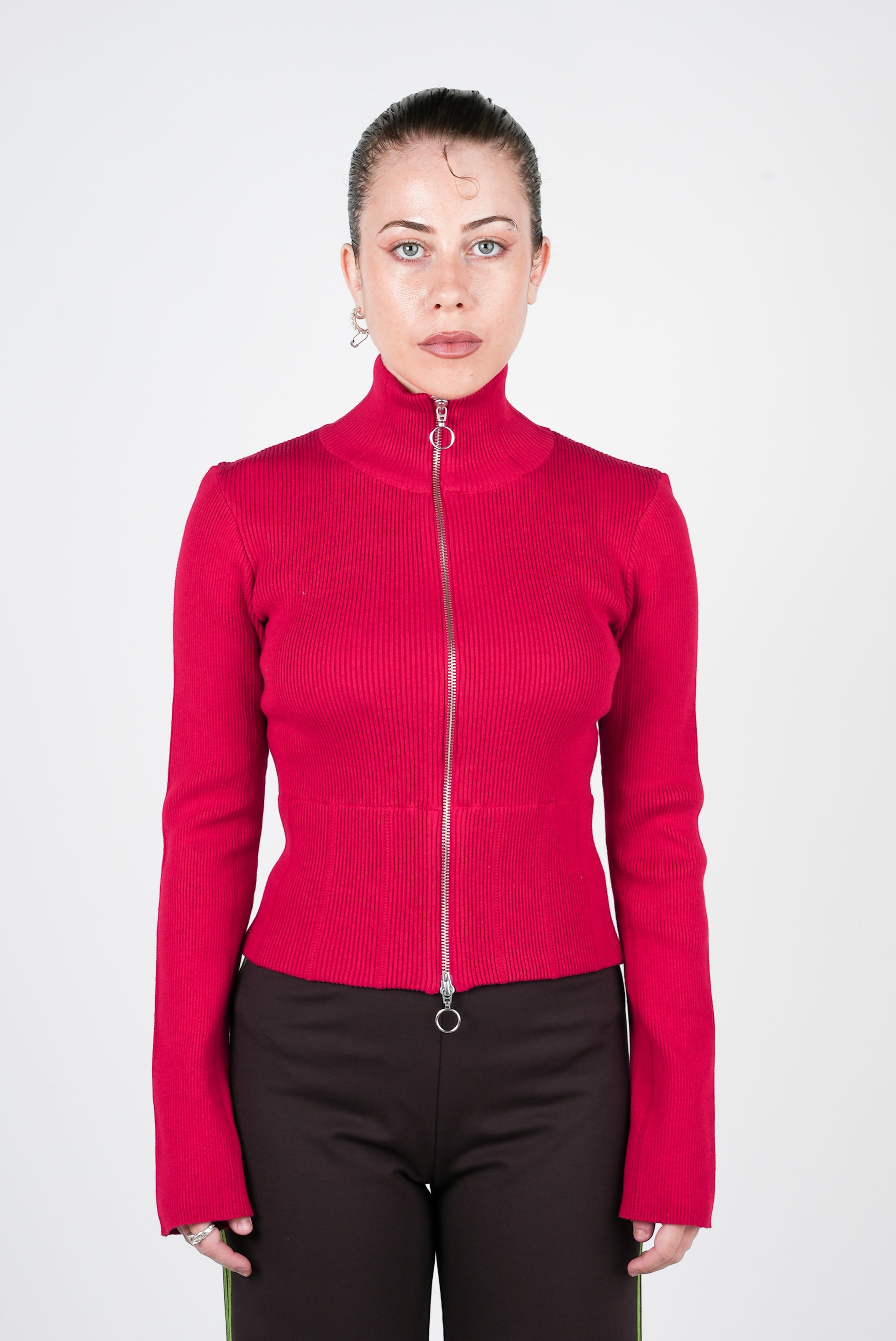 Kernemilk 'Shine' Cardigan in Red