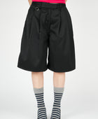 ESS·BEE Tailored Suit Short in Black