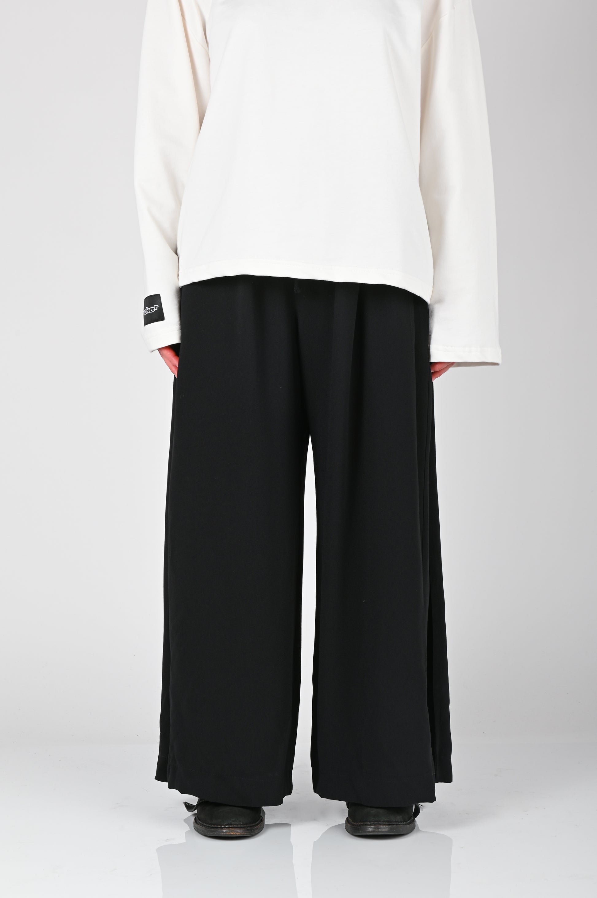 Sucker 'Bellow' Pants in Crepe Suiting