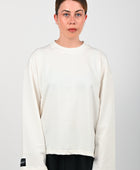 Sucker 'Wide Arm' Longsleeve in White