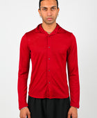Sucker Fitted Shirt in Cherry