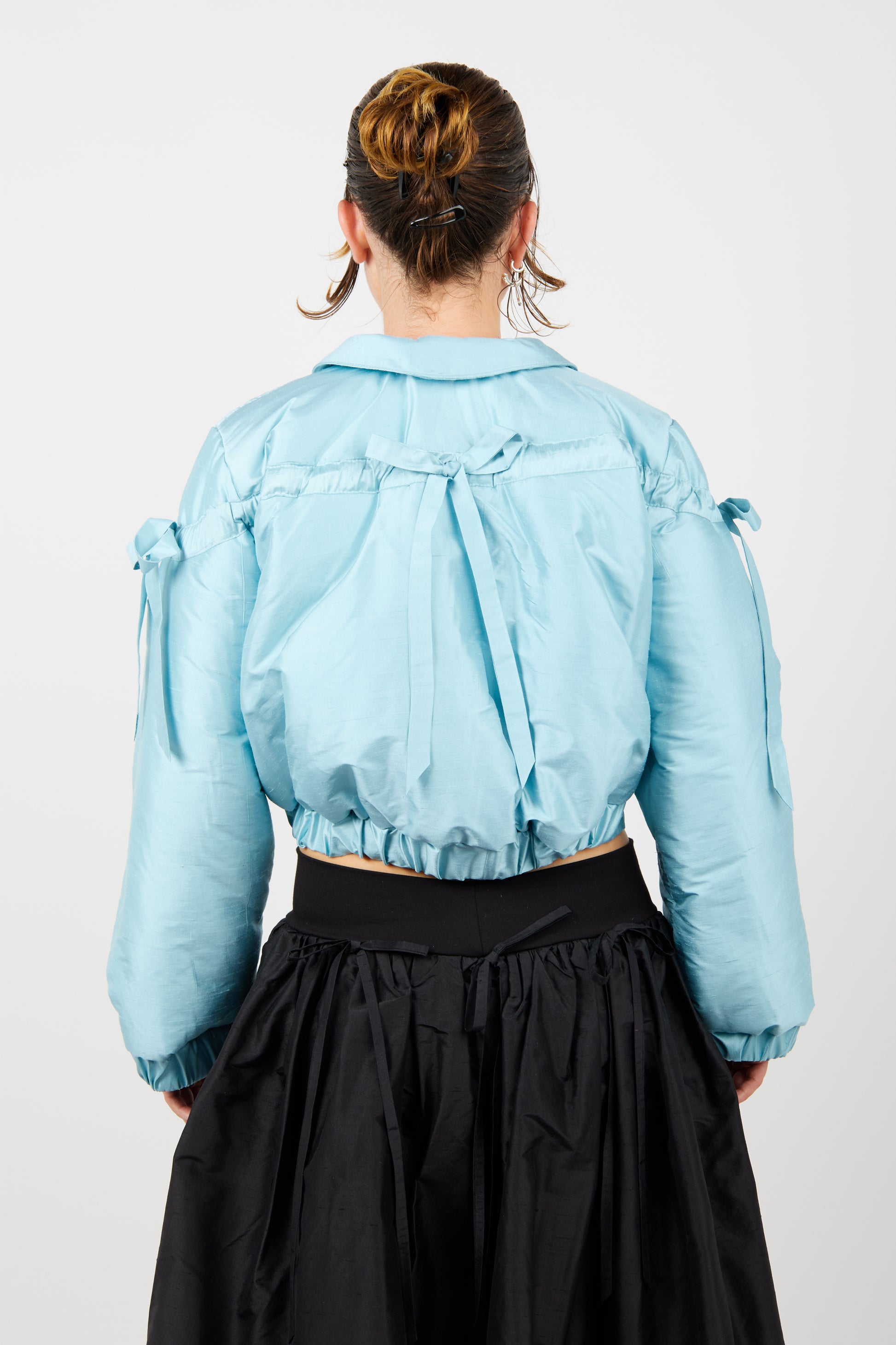 Lucinda Babi 'Keepsake' Bomber Jacket in Blue