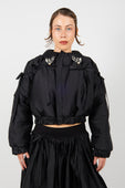 Lucinda Babi 'Keepsake' Bomber Jacket in Black