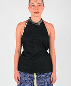 KATALYST 'Apron' Top in Black
