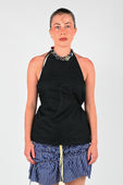 KATALYST 'Apron' Top in Black