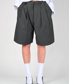 ESS·BEE Pinstripe Suit Short in Grey
