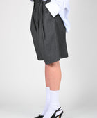 ESS·BEE Pinstripe Suit Short in Grey