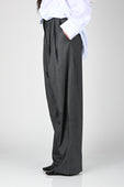 ESS·BEE Pinstripe Suit Pant in Grey