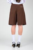 ESS·BEE Pinstripe Suit Short in Brown