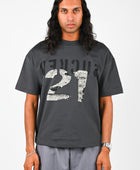 Sucker '21' Tee in Off White