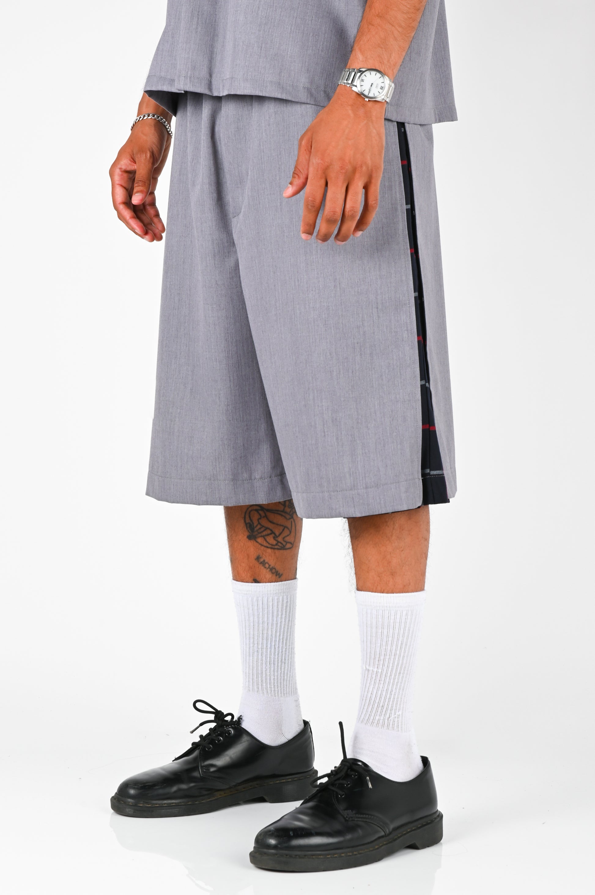 Sucker 'Bellow' Shorts in Grey