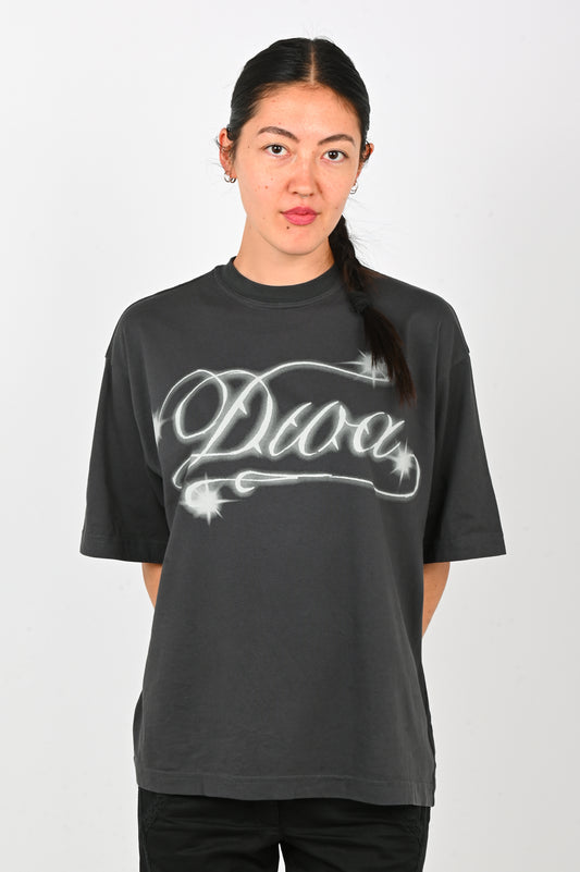 SLAMROSS1000 'Diva' Tee in Vintage Black
