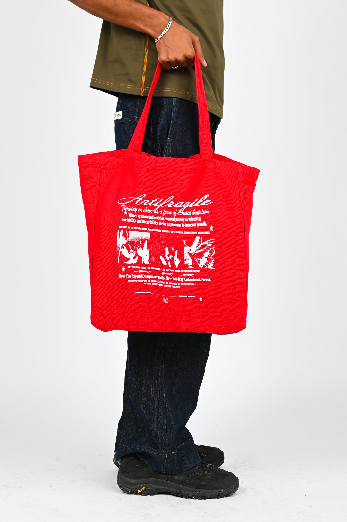 To Hear Colour 'Antifragile' Oversized Tote Bag