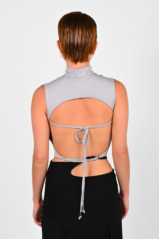 Toilè 'System' Backless Top in Steel