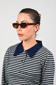 Velvet Canyon 'Mirage' Sunglasses in Havana Foncé