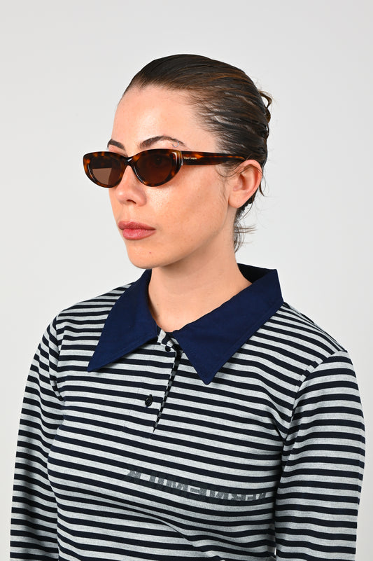 Velvet Canyon 'Mirage' Sunglasses in Havana Foncé