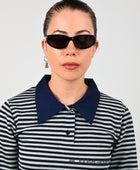 Velvet Canyon 'Mirage' Sunglasses in Black