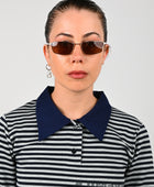 Velvet Canyon 'The Hedonist' Sunglasses in Havana Foncé
