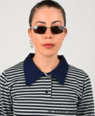Velvet Canyon 'The Hedonist' Sunglasses in Silver