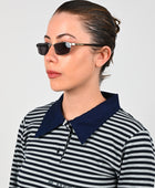 Velvet Canyon 'The Hedonist' Sunglasses in Silver