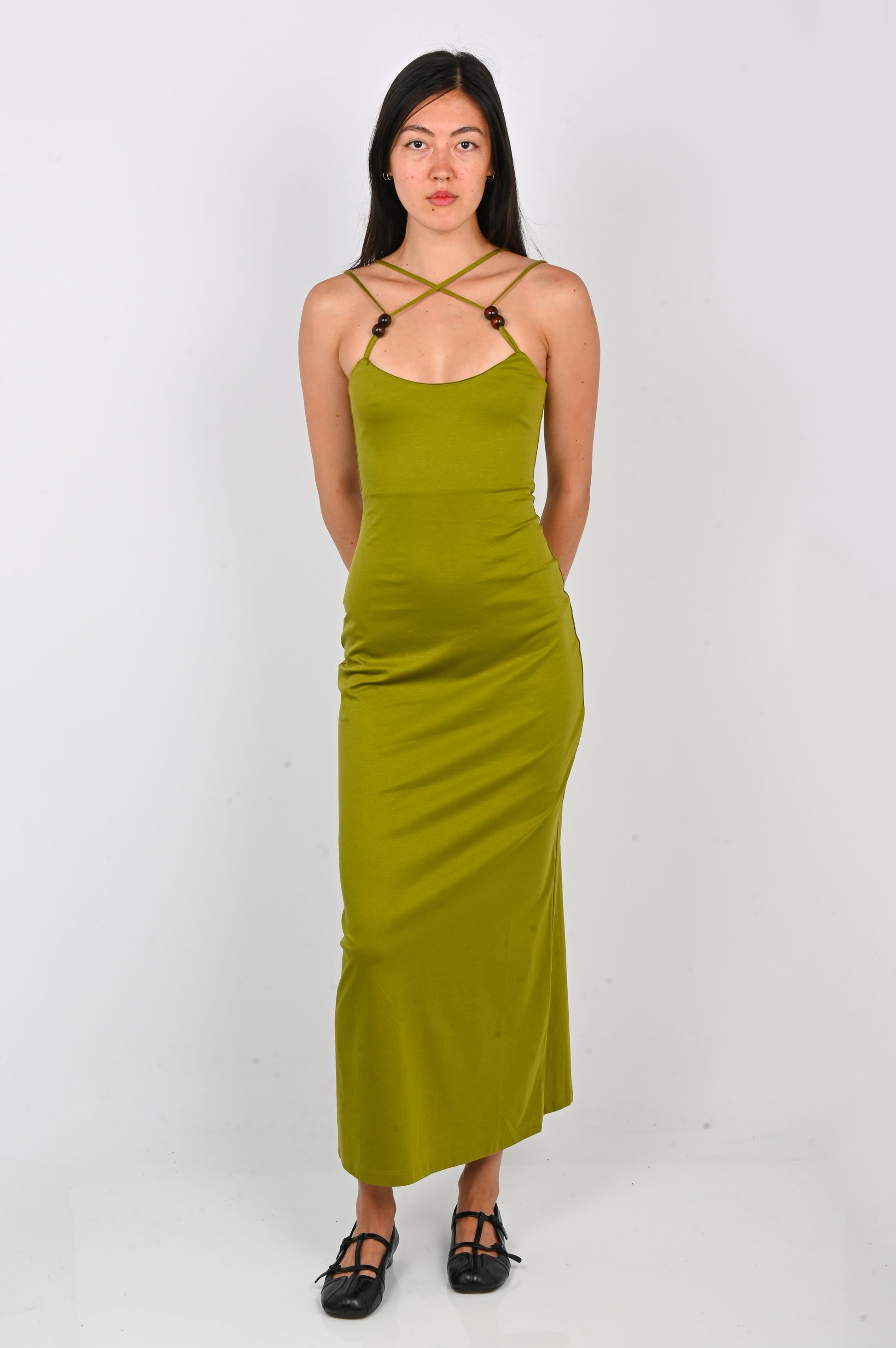 Wynn Hamlyn 'Harper' Dress in Green