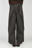 Wynn Hamlyn 'Utility Wrap' Trouser in Charcoal
